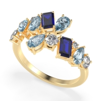 Fashion Multi-Shape Split Shank Garvi Band