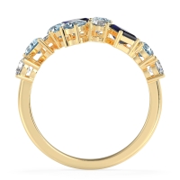 Fashion Multi-Shape Split Shank Garvi Band