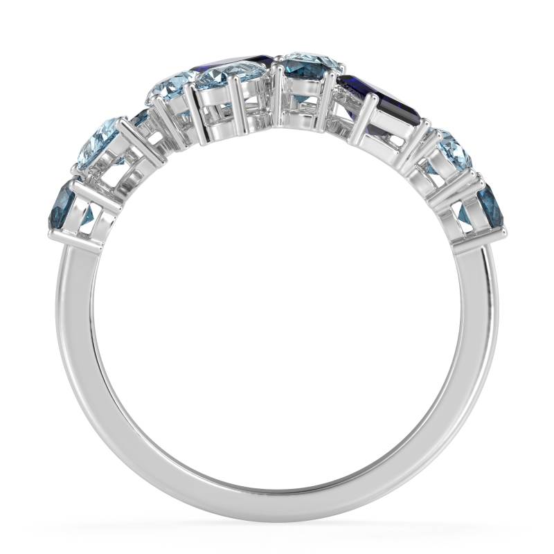 Fashion Multi-Shape Split Shank Garvi Band