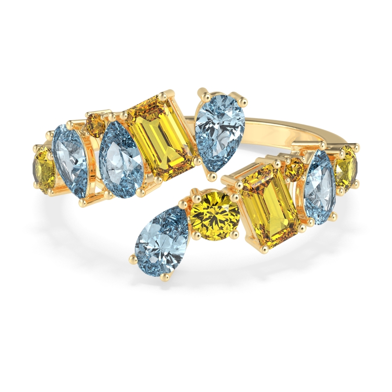 Fashion Multi-Shape Split Shank Garvi Band