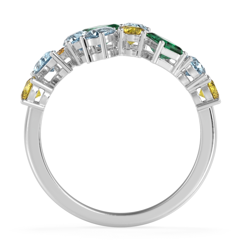 Fashion Multi-Shape Split Shank Garvi Band