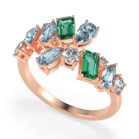 Fashion Multi-Shape Split Shank Garvi Band