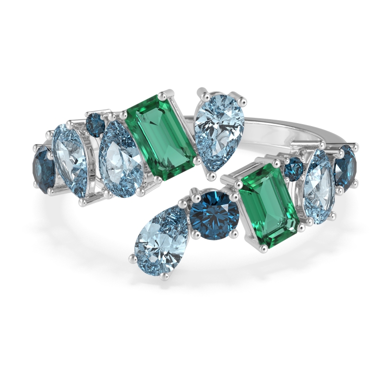 Fashion Multi-Shape Split Shank Garvi Band