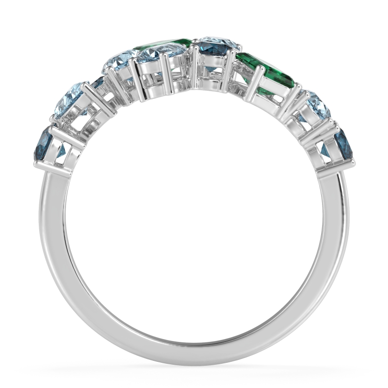 Fashion Multi-Shape Split Shank Garvi Band