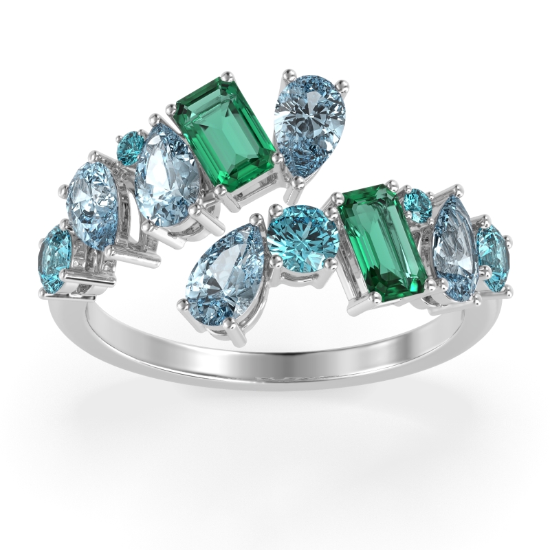 Fashion Multi-Shape Split Shank Garvi Band