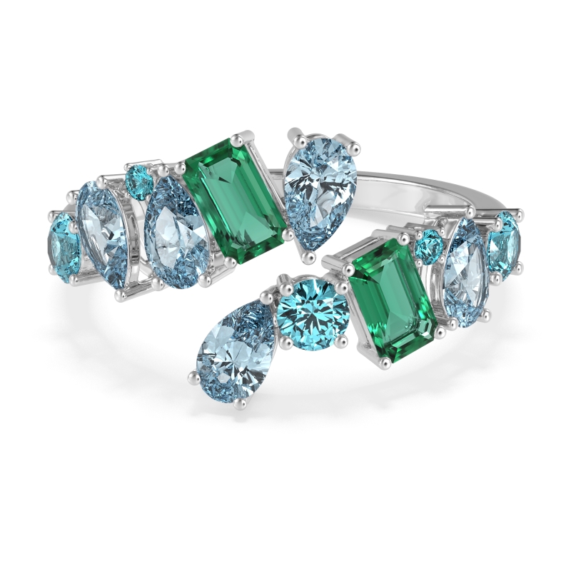 Fashion Multi-Shape Split Shank Garvi Band