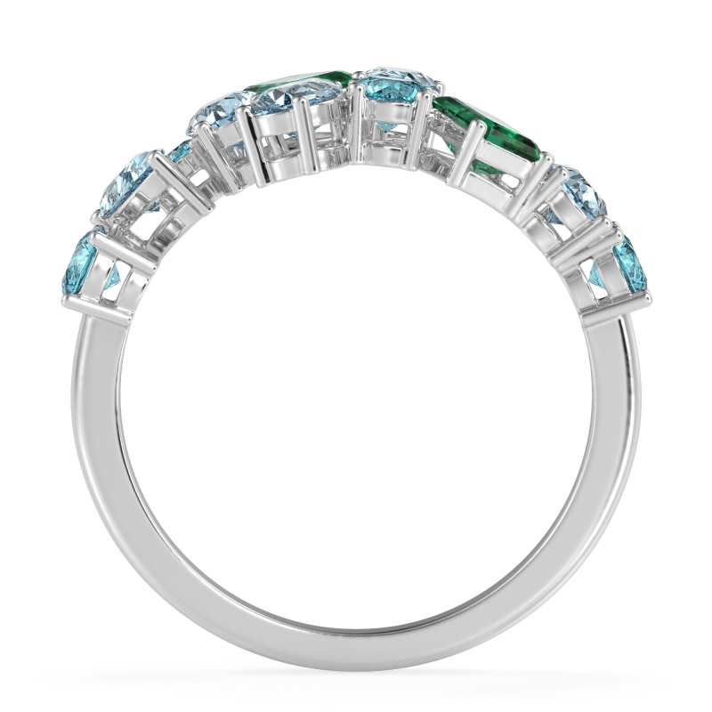 Fashion Multi-Shape Split Shank Garvi Band