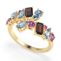 Fashion Multi-Shape Split Shank Garvi Band