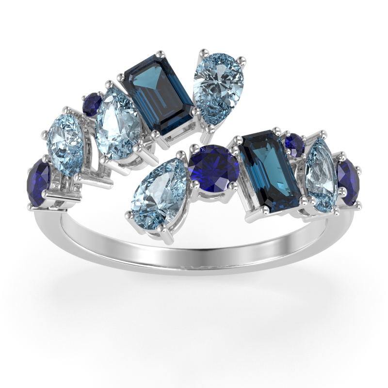 Fashion Multi-Shape Split Shank Garvi Band