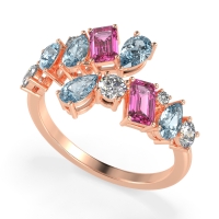 Fashion Multi-Shape Split Shank Garvi Band