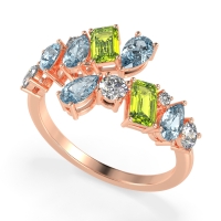 Fashion Multi-Shape Split Shank Garvi Band