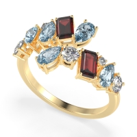 Fashion Multi-Shape Split Shank Garvi Band