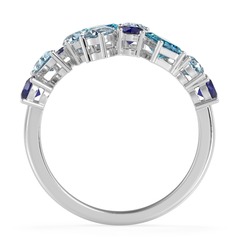 Fashion Multi-Shape Split Shank Garvi Band