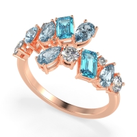 Fashion Multi-Shape Split Shank Garvi Band