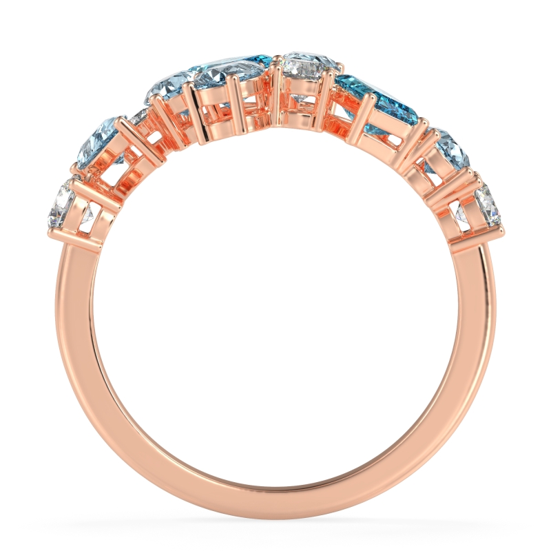 Fashion Multi-Shape Split Shank Garvi Band