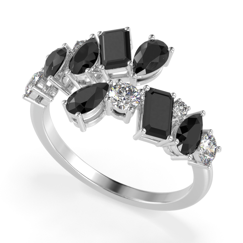 Fashion Multi-Shape Split Shank Garvi Band