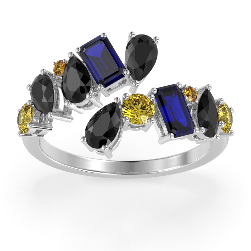 Fashion Multi-Shape Split Shank Garvi Band