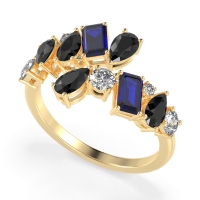 Fashion Multi-Shape Split Shank Garvi Band