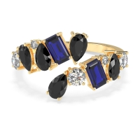 Fashion Multi-Shape Split Shank Garvi Band