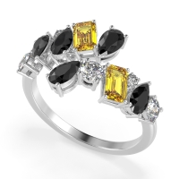 Fashion Multi-Shape Split Shank Garvi Band