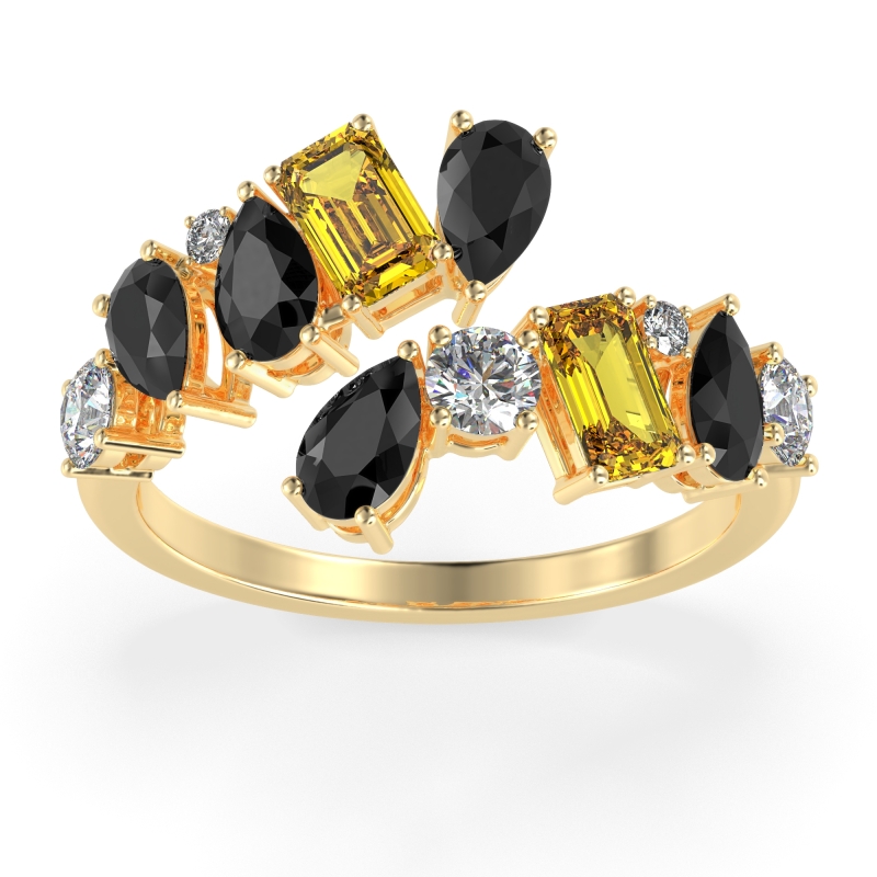 Fashion Multi-Shape Split Shank Garvi Band