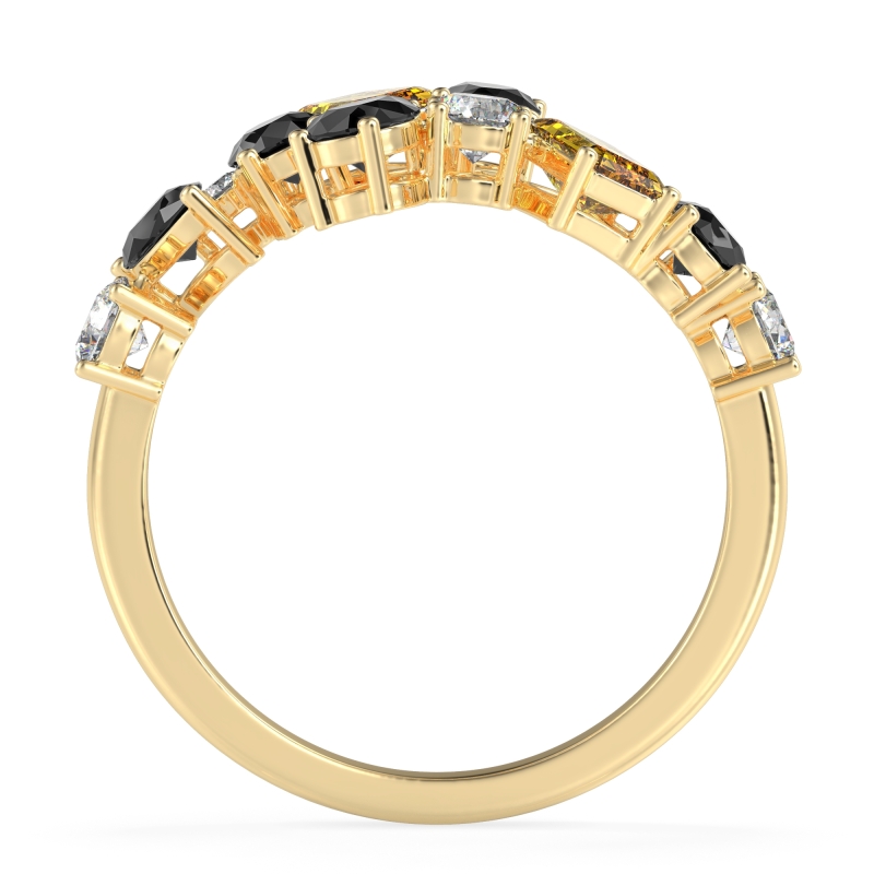 Fashion Multi-Shape Split Shank Garvi Band