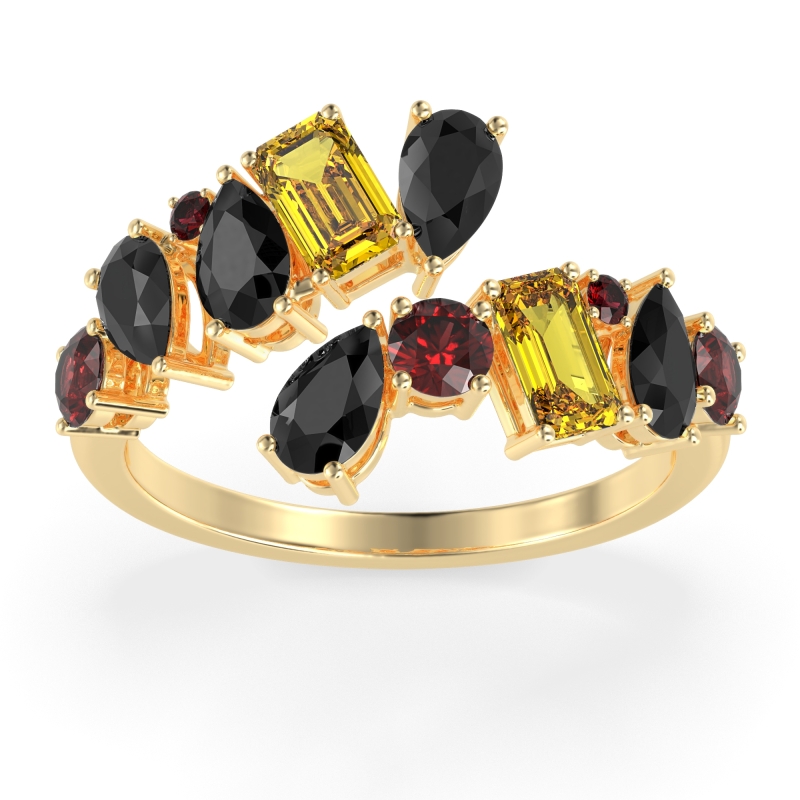 Fashion Multi-Shape Split Shank Garvi Band