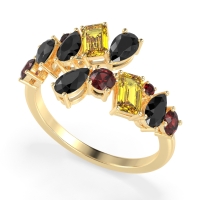 Fashion Multi-Shape Split Shank Garvi Band