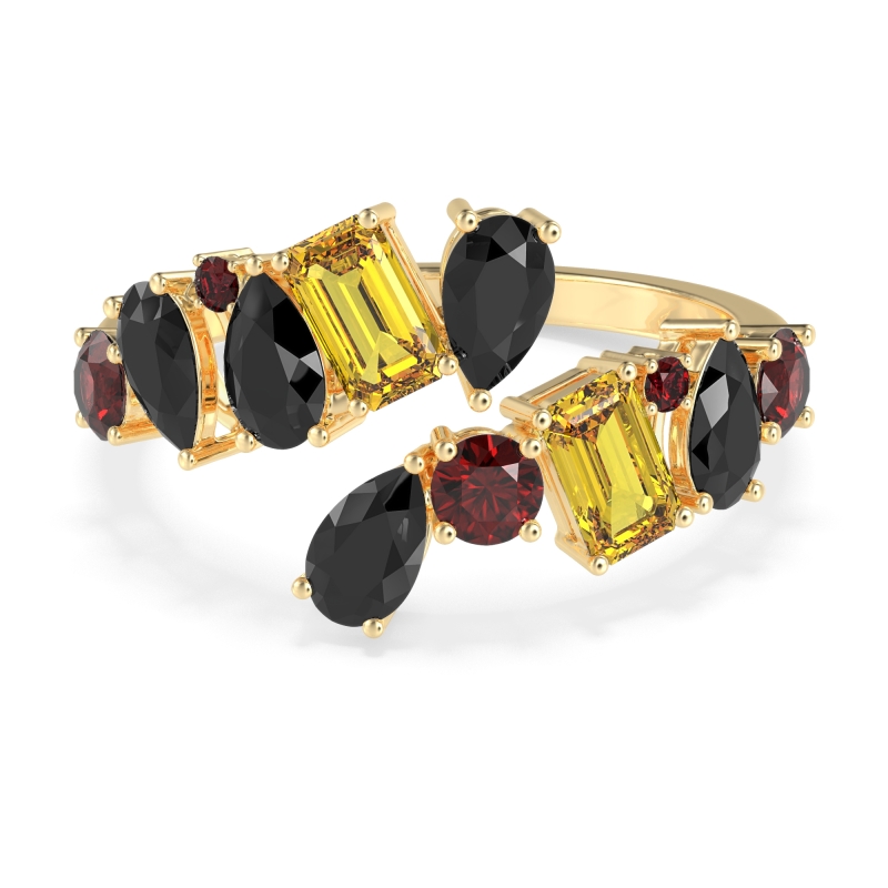 Fashion Multi-Shape Split Shank Garvi Band