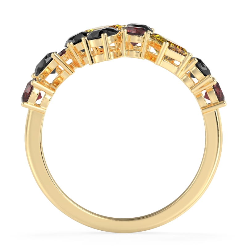 Fashion Multi-Shape Split Shank Garvi Band