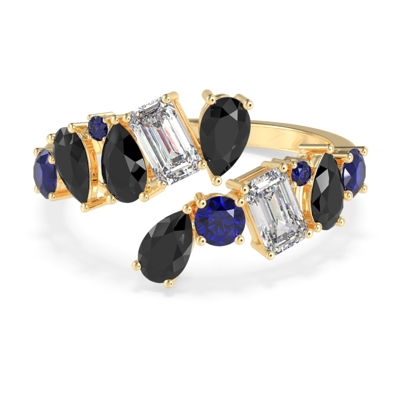 Fashion Multi-Shape Split Shank Garvi Band
