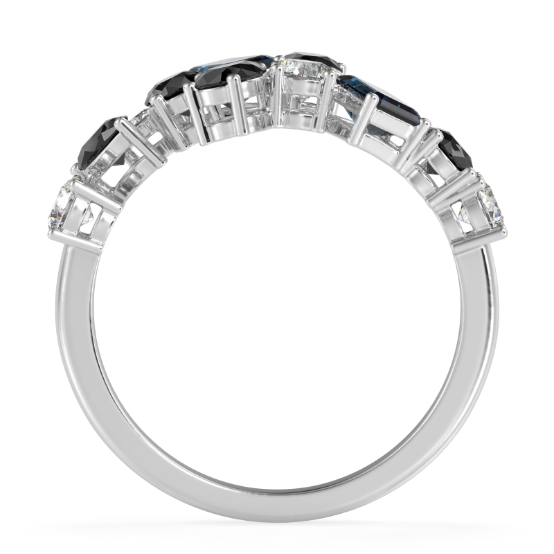 Fashion Multi-Shape Split Shank Garvi Band