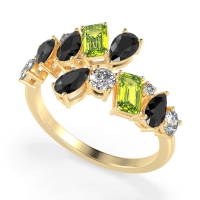 Fashion Multi-Shape Split Shank Garvi Band