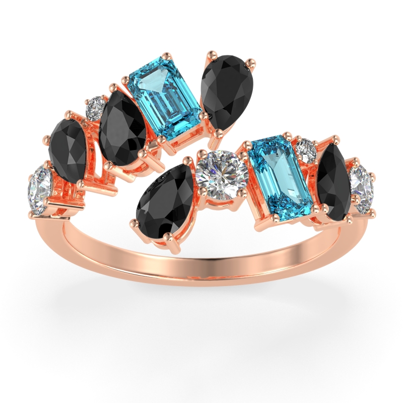 Fashion Multi-Shape Split Shank Garvi Band