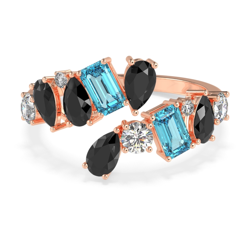 Fashion Multi-Shape Split Shank Garvi Band