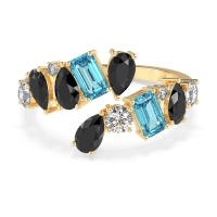 Fashion Multi-Shape Split Shank Garvi Band