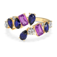 Fashion Multi-Shape Split Shank Garvi Band