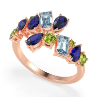 Fashion Multi-Shape Split Shank Garvi Band