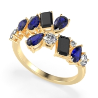 Fashion Multi-Shape Split Shank Garvi Band