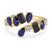 Fashion Multi-Shape Split Shank Garvi Band