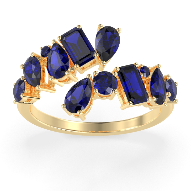 Fashion Multi-Shape Split Shank Garvi Band