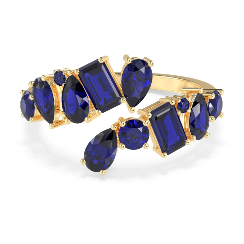 Fashion Multi-Shape Split Shank Garvi Band