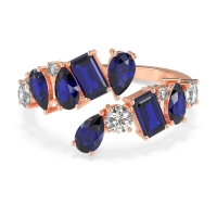 Fashion Multi-Shape Split Shank Garvi Band