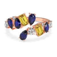 Fashion Multi-Shape Split Shank Garvi Band