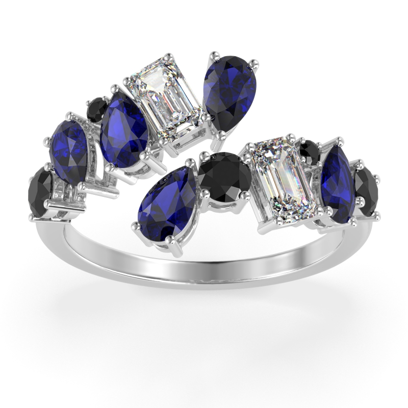Fashion Multi-Shape Split Shank Garvi Band