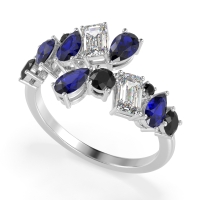 Fashion Multi-Shape Split Shank Garvi Band