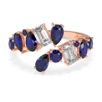 Fashion Multi-Shape Split Shank Garvi Band