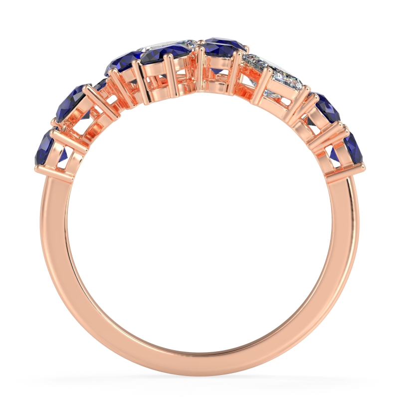 Fashion Multi-Shape Split Shank Garvi Band