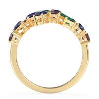 Fashion Multi-Shape Split Shank Garvi Band