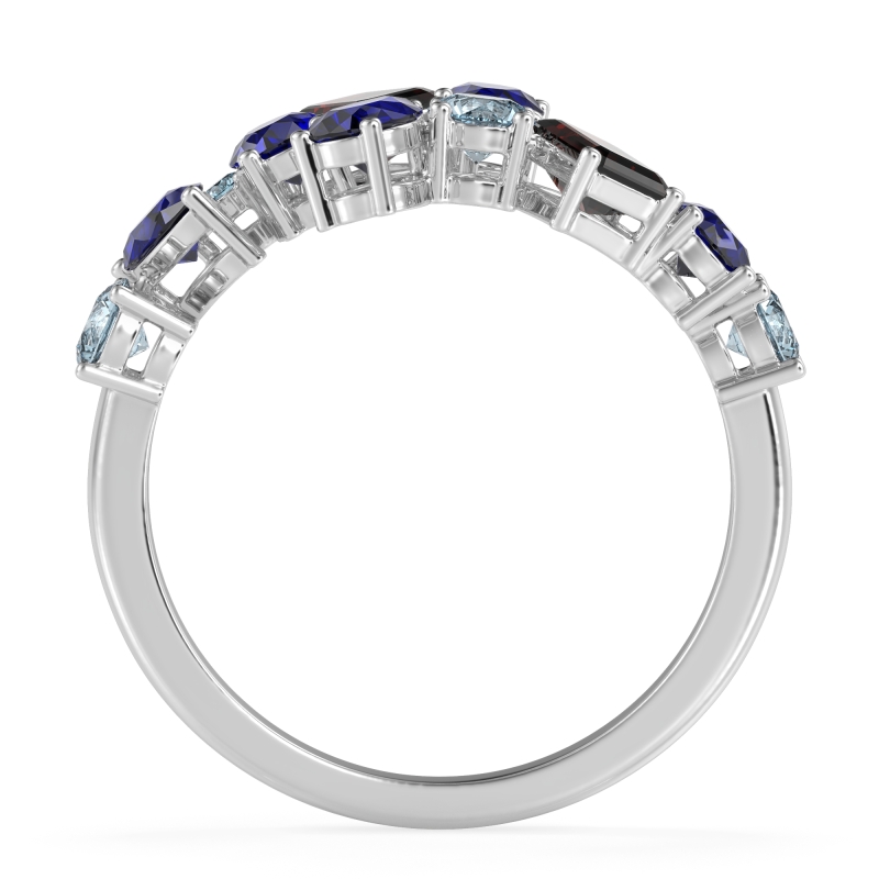 Fashion Multi-Shape Split Shank Garvi Band